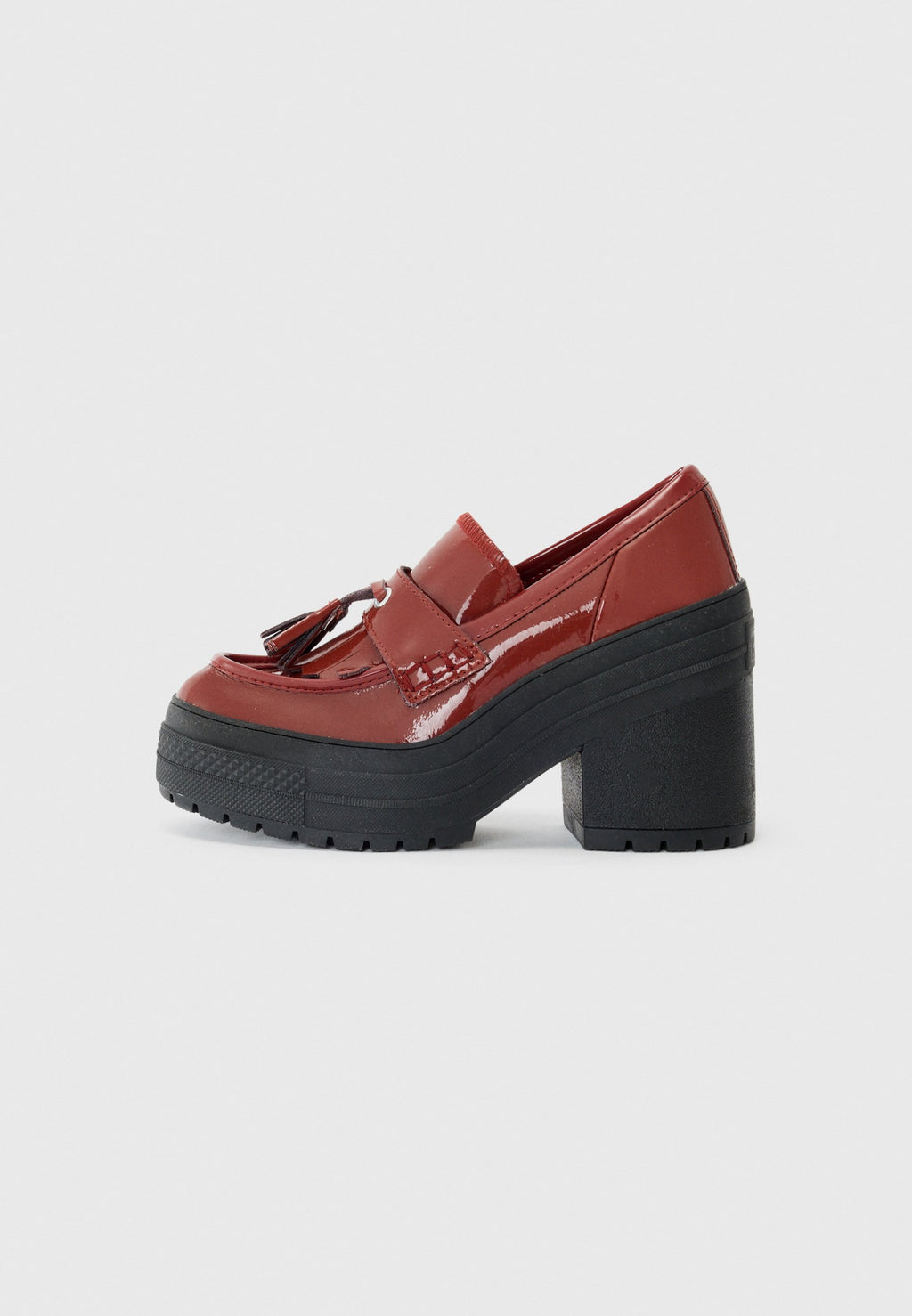 Converse CHUCK 70 DE LUXE HEEL LOAFER PLATFORM PATENT LEATHER