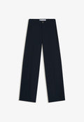 Bershka WIDE-LEG TAILORED - Trousers - blue