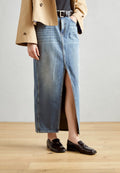 Scotch & Soda SKIRT WITH FRONT SPLIT