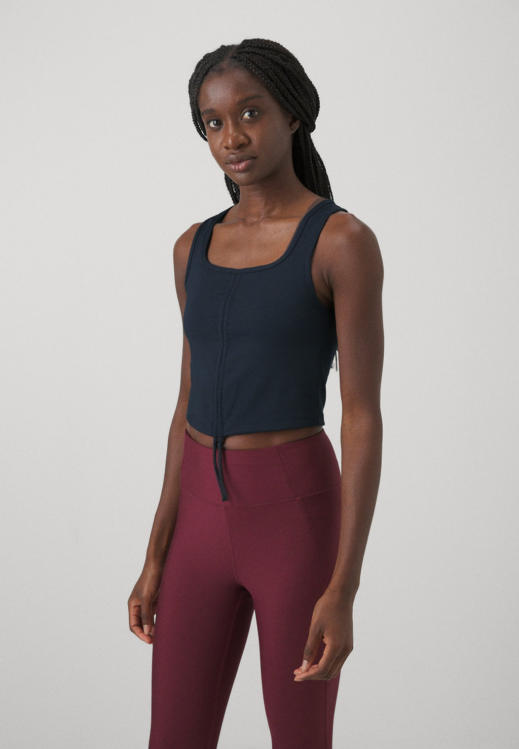 Casall CREASE SLEEVELESS CROP