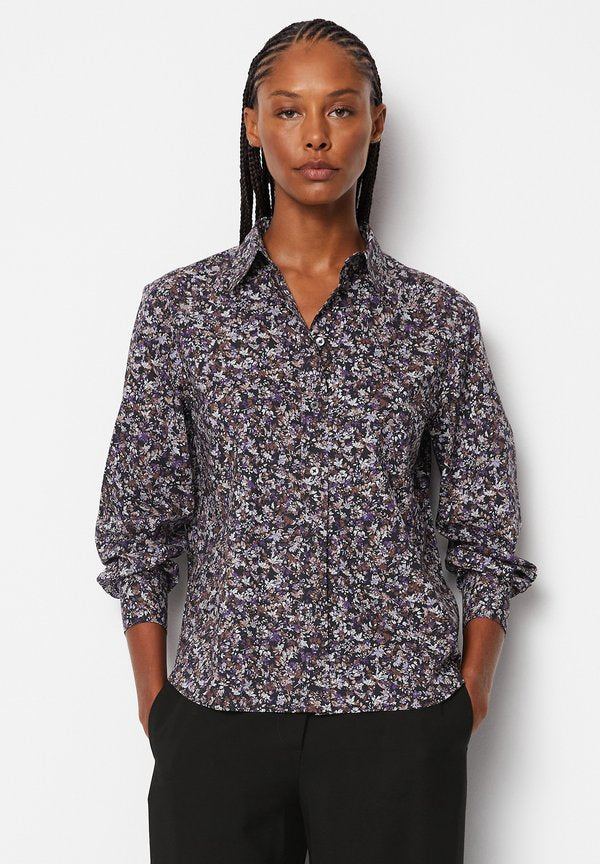 Marc O'Polo SHARP SLEEVE BUTTON PLACKET PRINTED