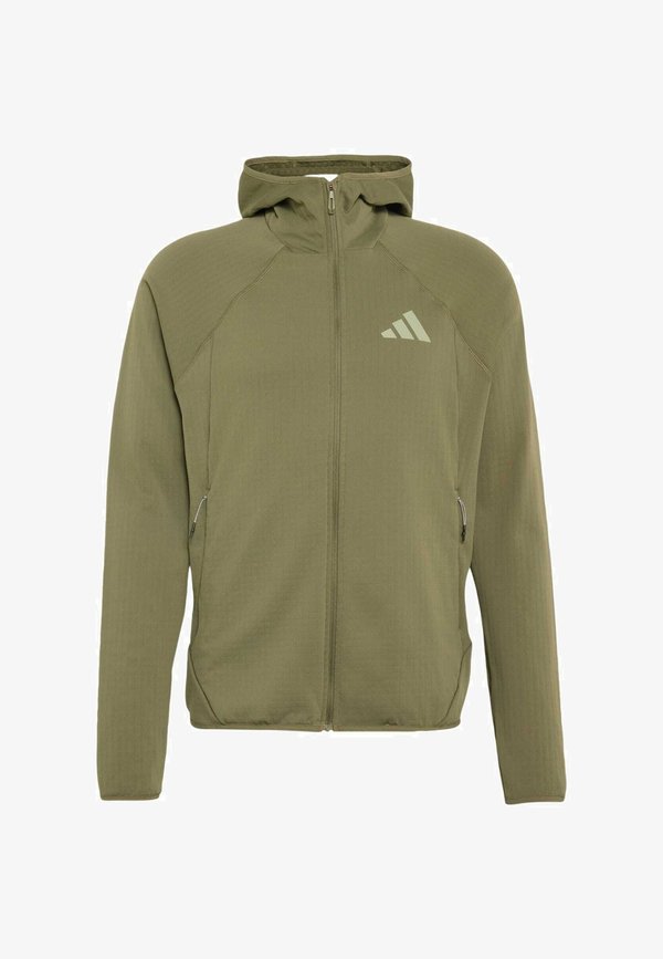 adidas Sportswear Fleece jacket - olive strata