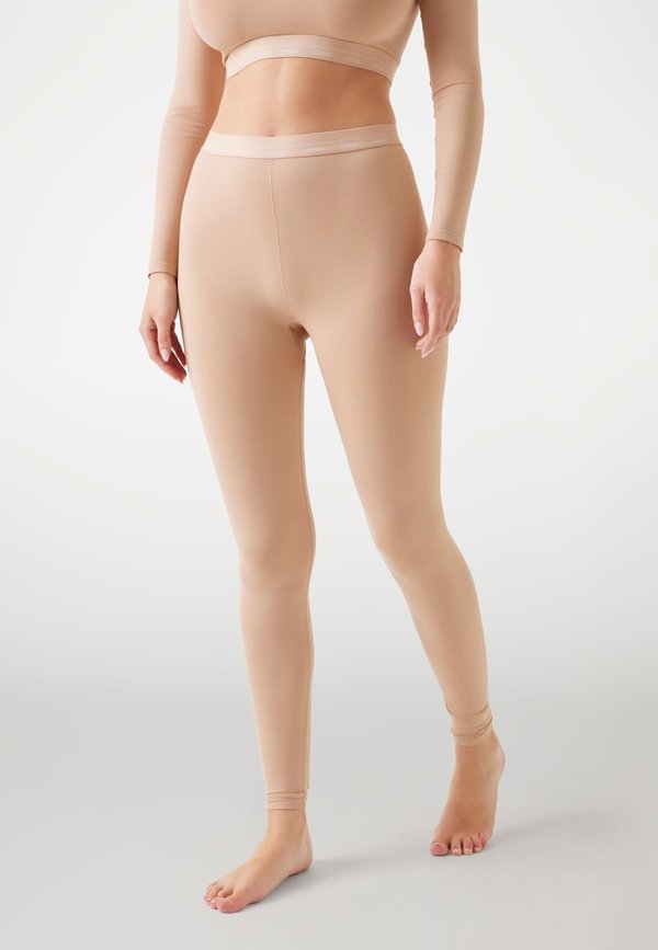 Guess MATILDE SEAMLESS - Leggings - Stockings - beige