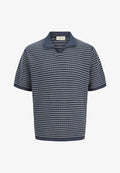 Jack & Jones Knitted Knitted - Polo shirt - odyssey gray