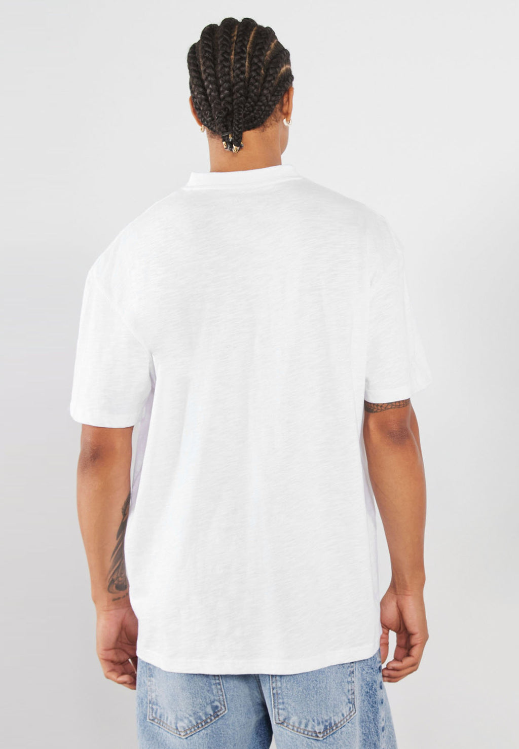 YOURTURN OVERSIZED FIT V NECK