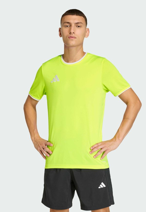 adidas Performance Sports T-shirt - team solar yellow white