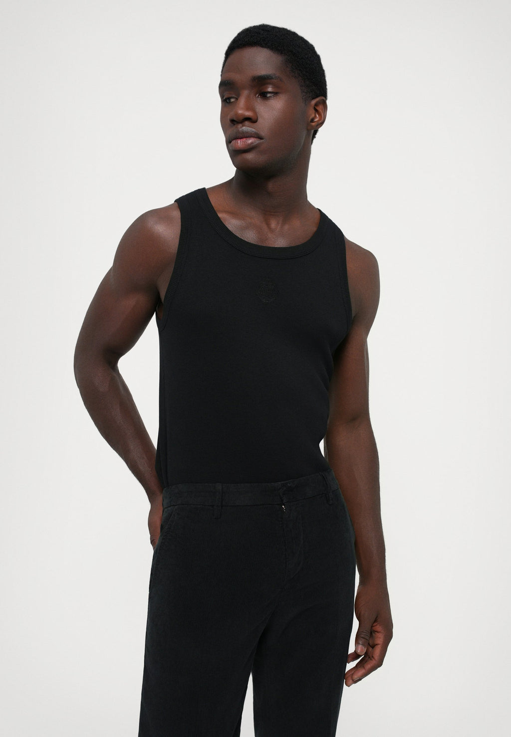 Dondup GAUBERT RELAX REGULAR FIT PANT BOTTOM OPENING