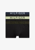 Tommy Hilfiger 3 PACK - Trunks - ptch blu fded fluro camo grn
