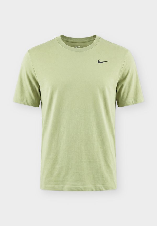 Nike Performance TEE CREW SOLID - Sports T-shirt - dusty olive/black