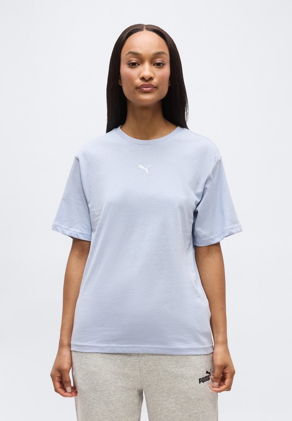 Puma RELAXED FIT - Basic T-shirt - snow mountain blue