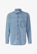 s.Oliver REGULAR FIT - Shirt - blau