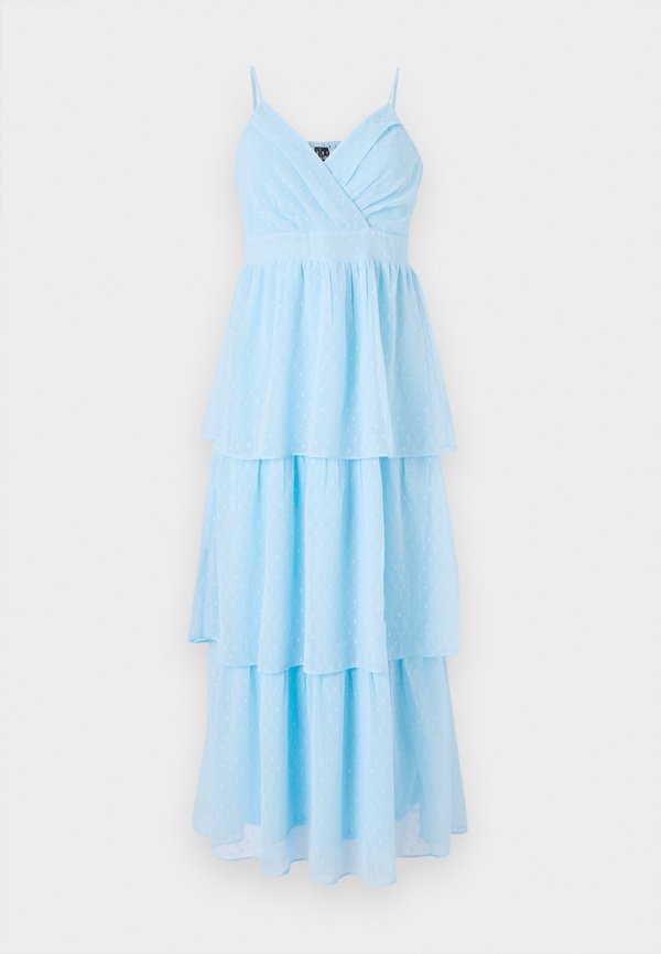 Vero Moda VMMELISA LAYER DRESS - Day dress - airy blue