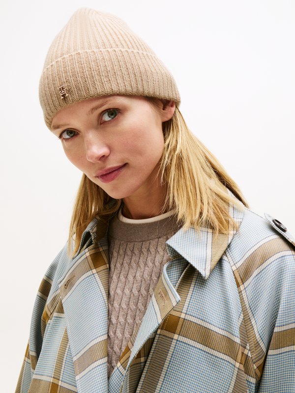 Tommy Hilfiger Beanie - sandalwood