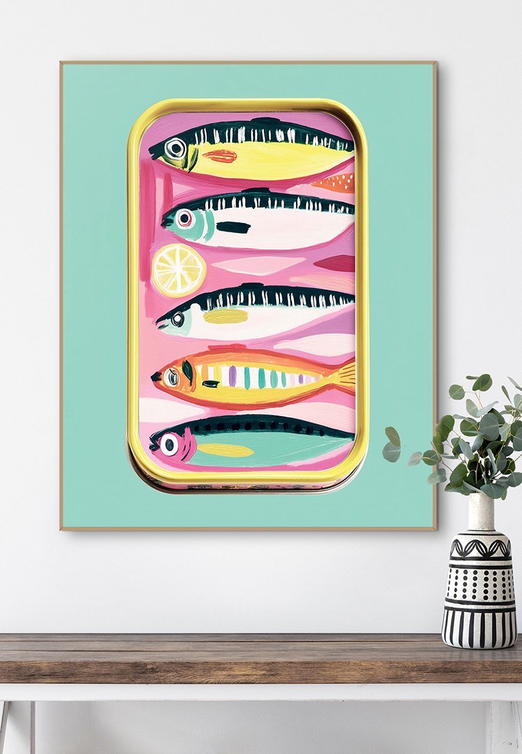 Orange Wallz SARDINE CAN