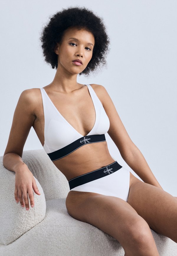 Calvin Klein Underwear THONG GRAPHIC - Thong - white