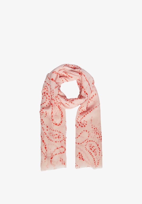 s.Oliver MIT PAISLEY-ARTWORK - Scarf - zartrosa