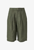 s.Oliver HOSE - Shorts - olivgrün