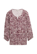 TOM TAILOR HENLEY MIT MUSTER