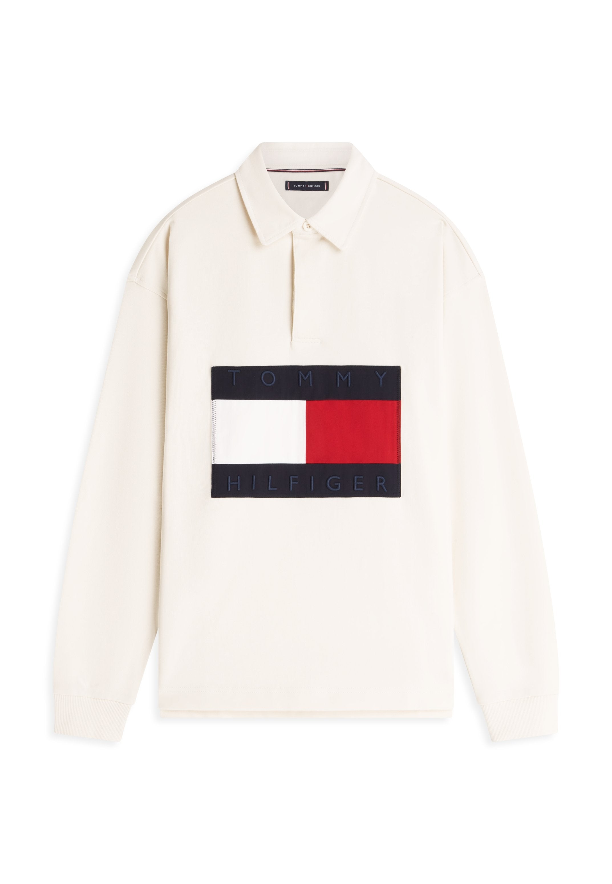 FLAG LOGO RELAXED RUGBY SHIRT Media 1