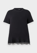 Vero Moda VMSARA METTE - Basic T-shirt - black