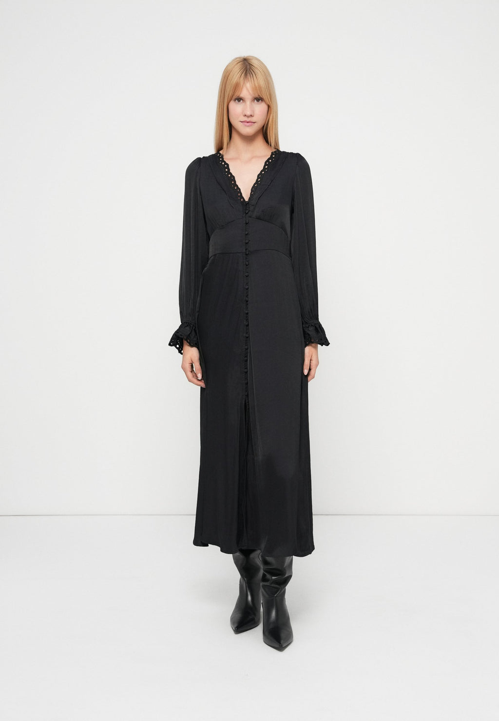 GAP V NECK MAXI DRESS