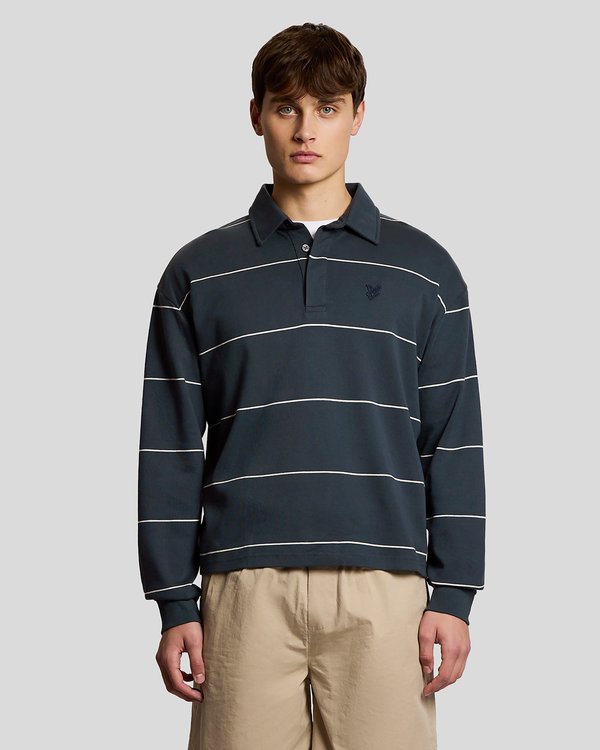 Lyle & Scott STRIPE COLLARED