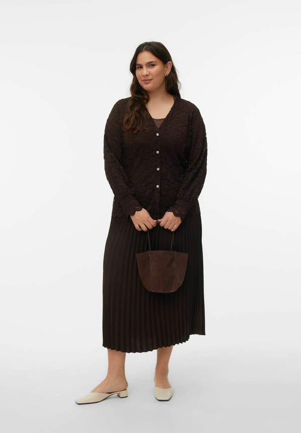 Vero Moda Curve VMDEA - Blouse - chocolate torte