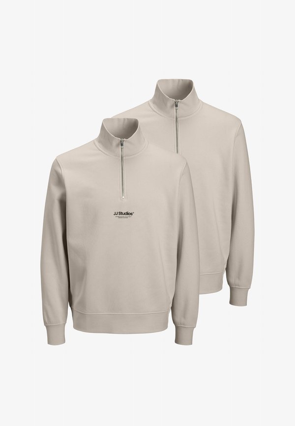 Jack & Jones 2ER PACK  SOHO - Sweatshirt - grau