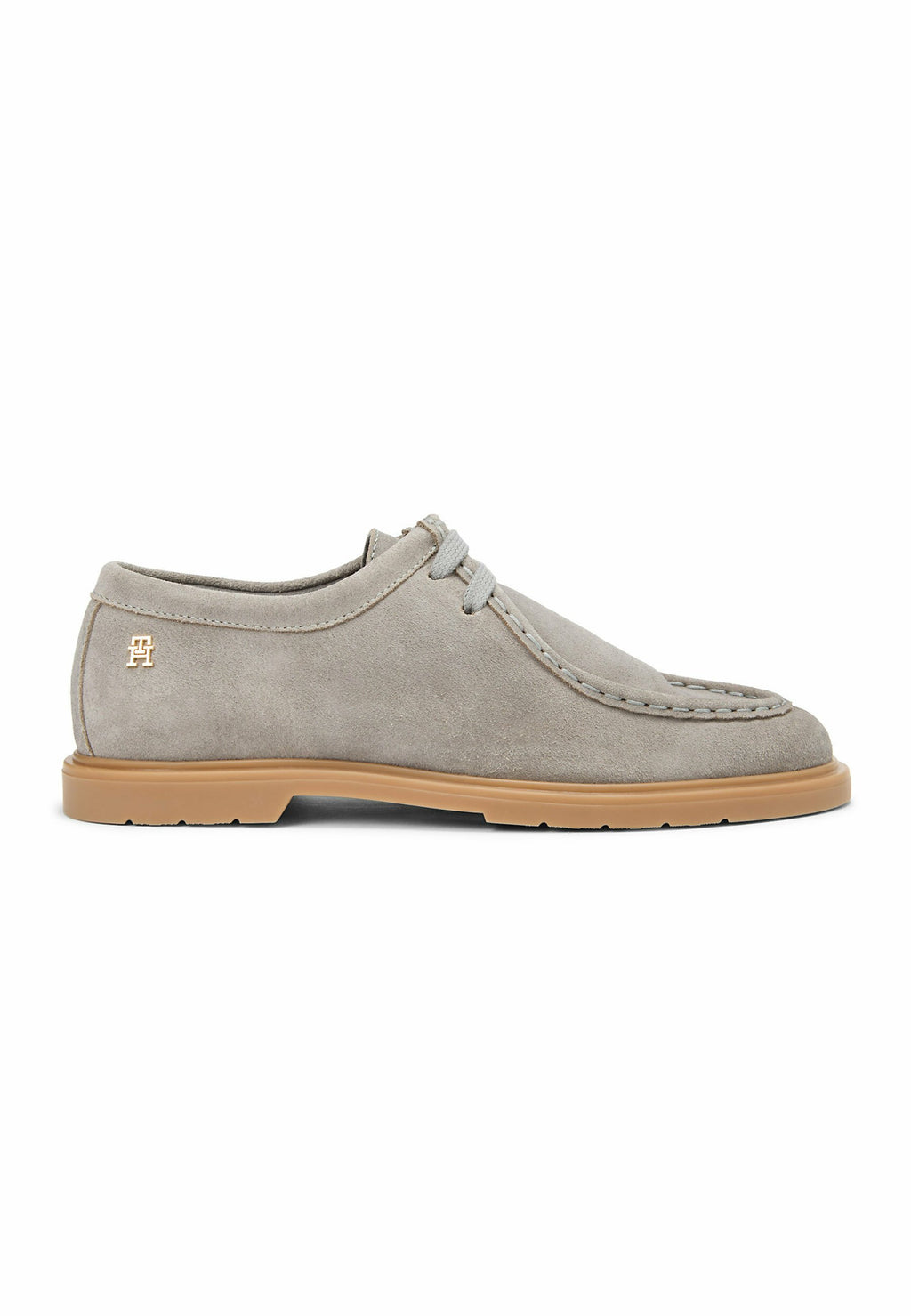 TH MONOGRAM SUEDE MOC TOE LOAFERS Media 7