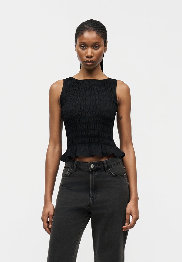 Vero Moda VMNORI SMOCK - Blouse - black