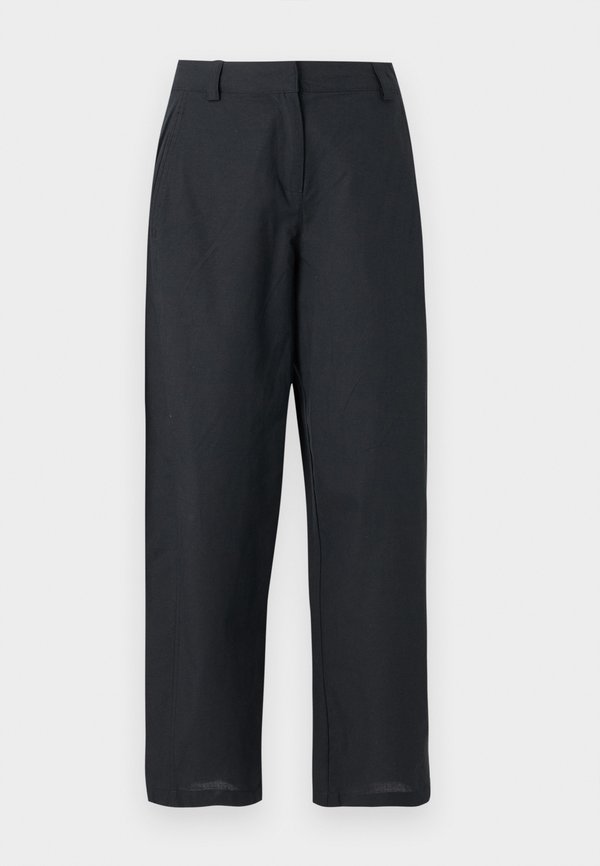 Vero Moda Petite VMSELMA BARREL PANTS - Trousers - black