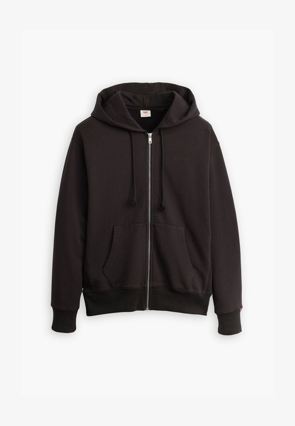 Levi's® AUTHENTIC FULL ZIP - Zip-up sweatshirt - black agate garment dye