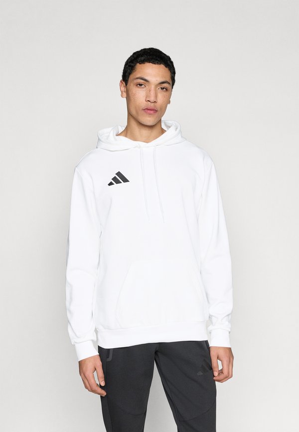 adidas Performance ENTRADA - Hoodie - white/black