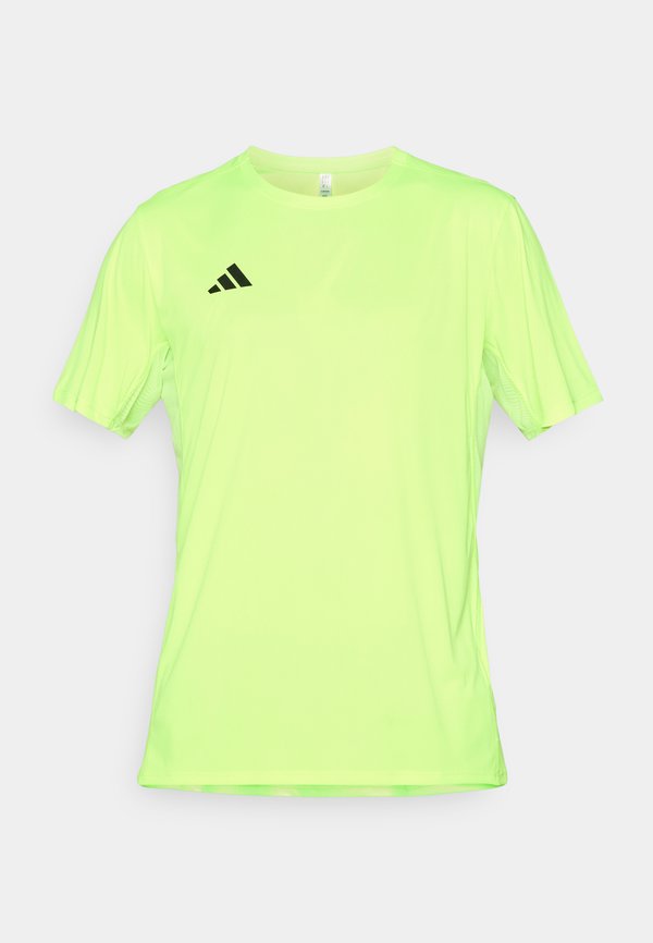 adidas Performance ADIZERO TEE - Sports T-shirt - lucid lemon