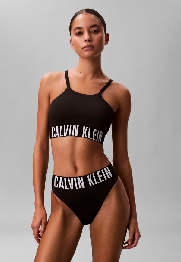 Calvin Klein Swimwear BRALETTE INTENSE POWER SWIM - Bikini top - black