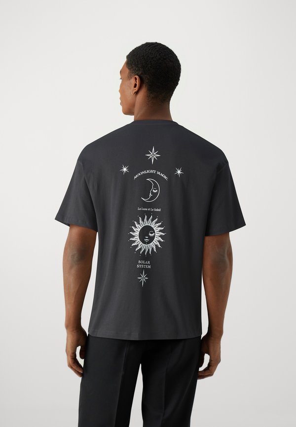 Jack & Jones JORSOLEIL TEE CREW NECK UNISEX - Print T-shirt - black