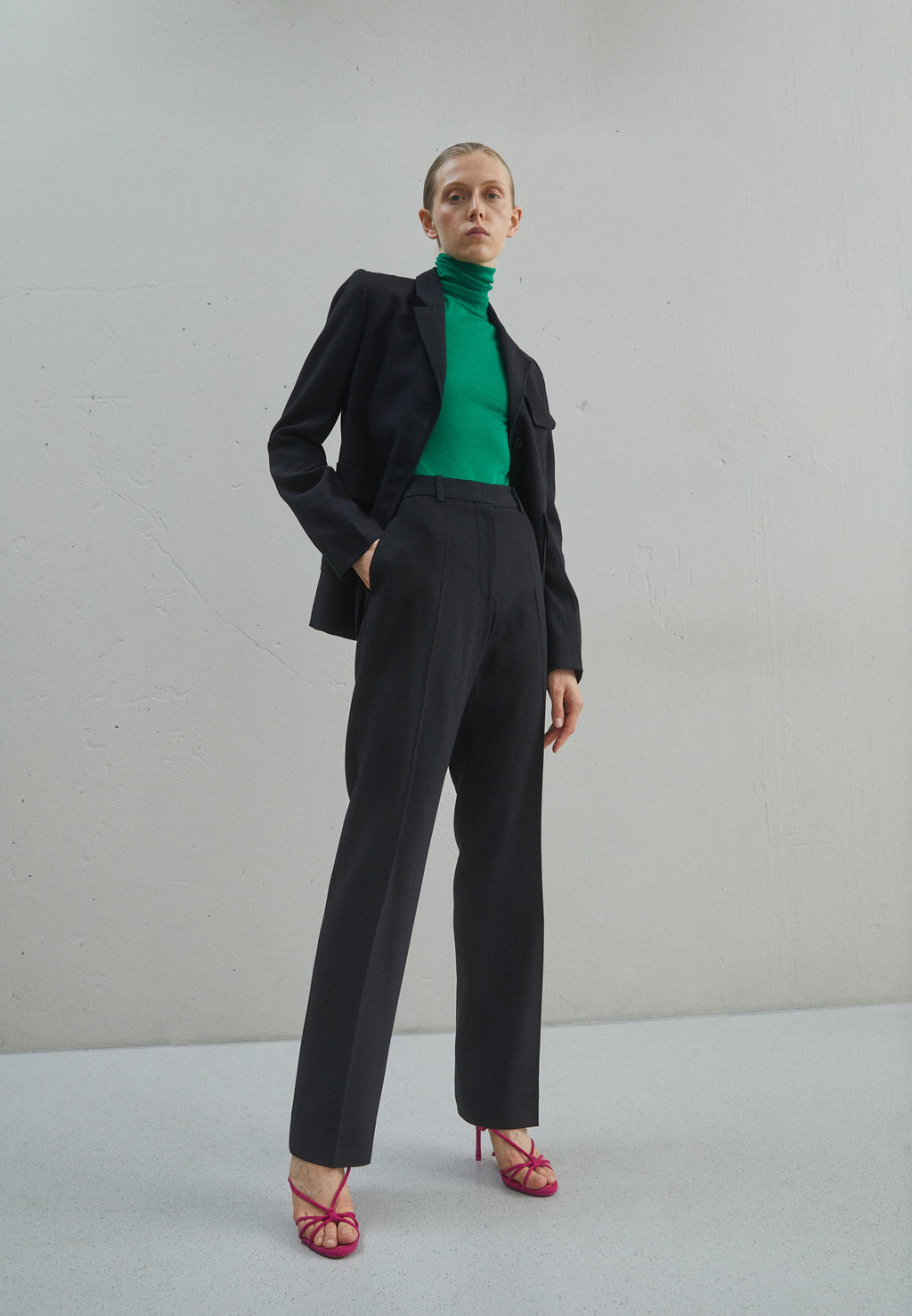 Victoria Beckham TAILORED SLIM TROUSER