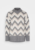 ONLY Petite ONLTRINE ZIGZAG PULLOVER