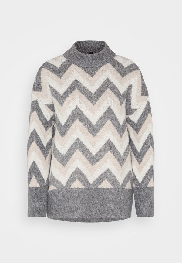ONLY Petite ONLTRINE ZIGZAG PULLOVER