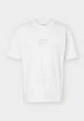 Nike Performance TEE - Print T-shirt - white/light smoke grey