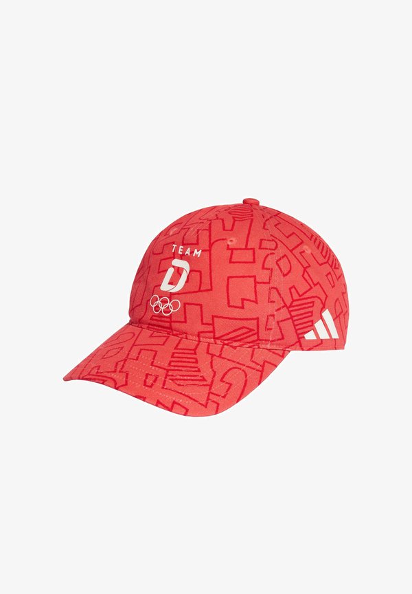 adidas Performance TEAM D GFX  - Cap - semi lucid red