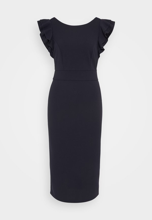 VILA VIWALLIE FLOUNCE MID CALF DRESS