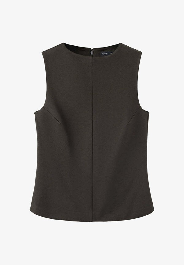 Mango ADULT - Blouse - dark brown