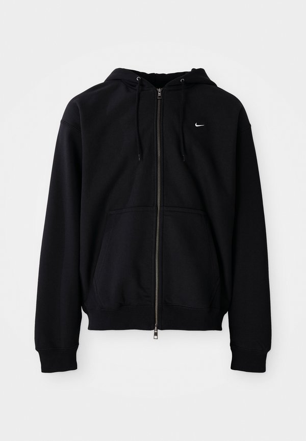 Nike Sportswear SOLO LOOSE FIT - Zip-up sweatshirt - black