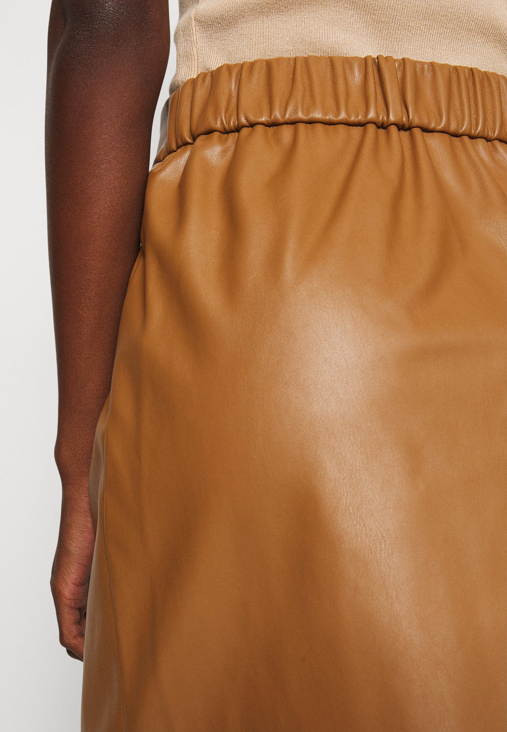 VILA Tall VILINE SHORT COATED SKIRT