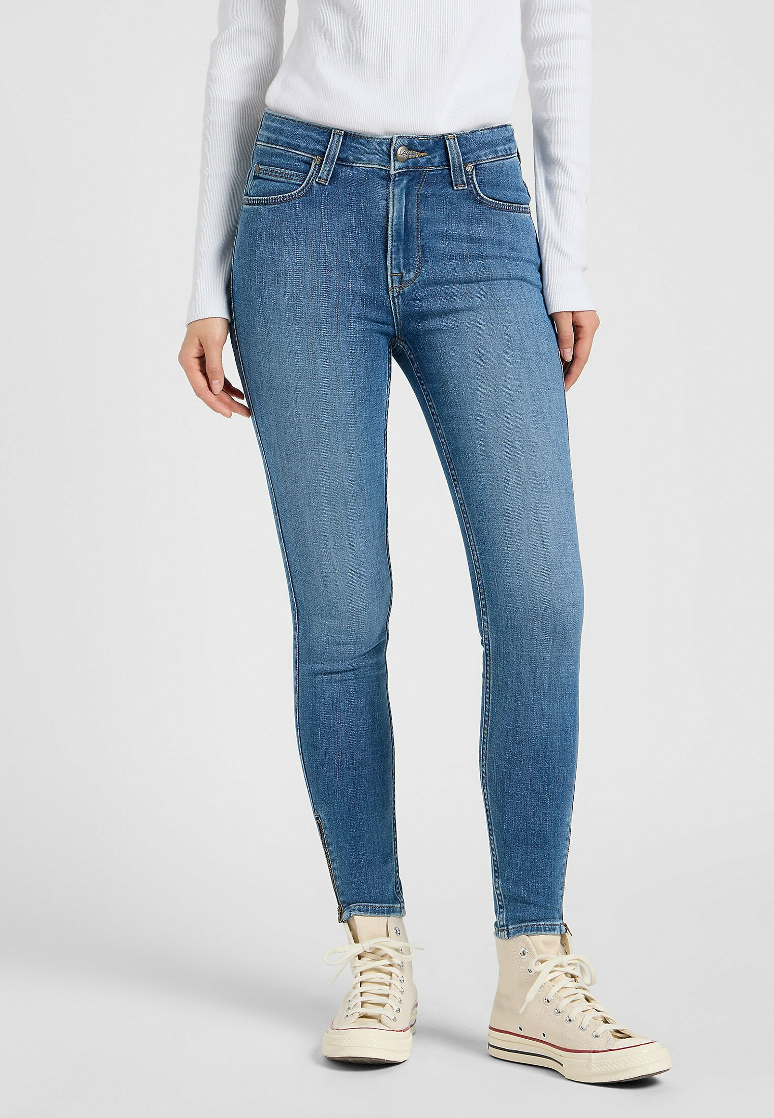 Lee 5-POCKET JEAN SCARLETT_HIGH_ZIP FOR WOMENS - SKINNY FIT