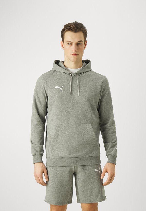 Puma TEAMGOAL CASUALS HOODY - Hoodie - medium gray heather