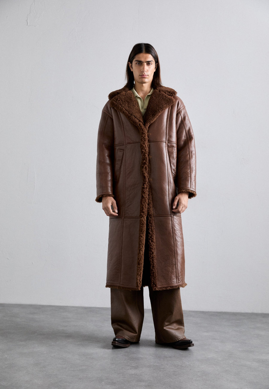 Won Hundred NUUK SHEARLING COAT UNISEX