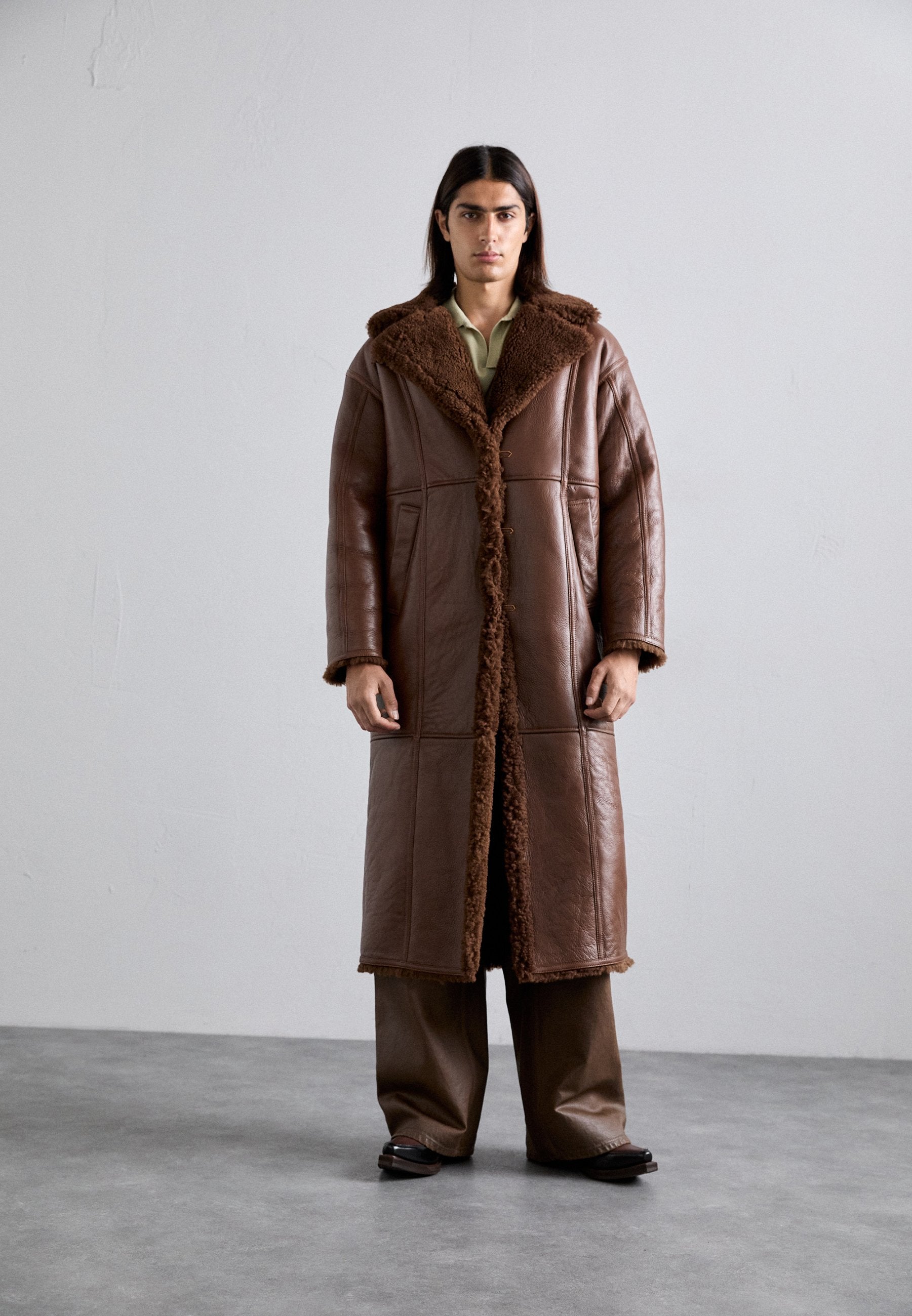 Won Hundred NUUK SHEARLING COAT UNISEX