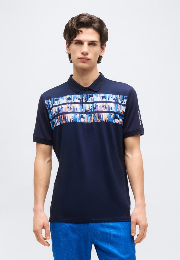 Calvin Klein Golf ASHGROVE - Polo shirt - navy